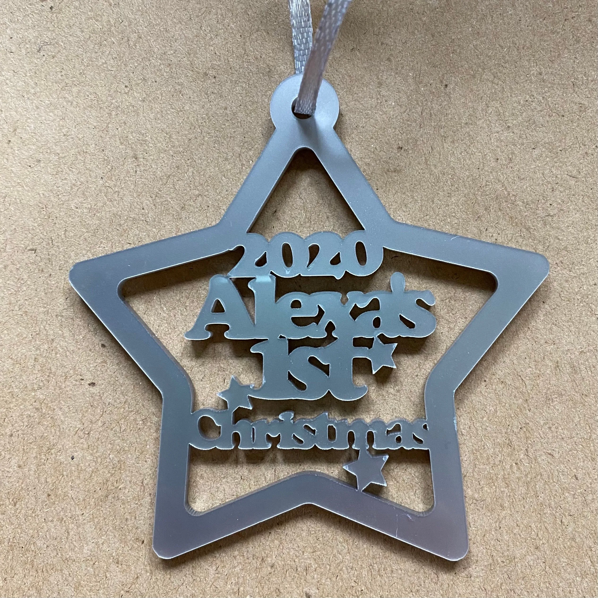 1st Christmas decoration