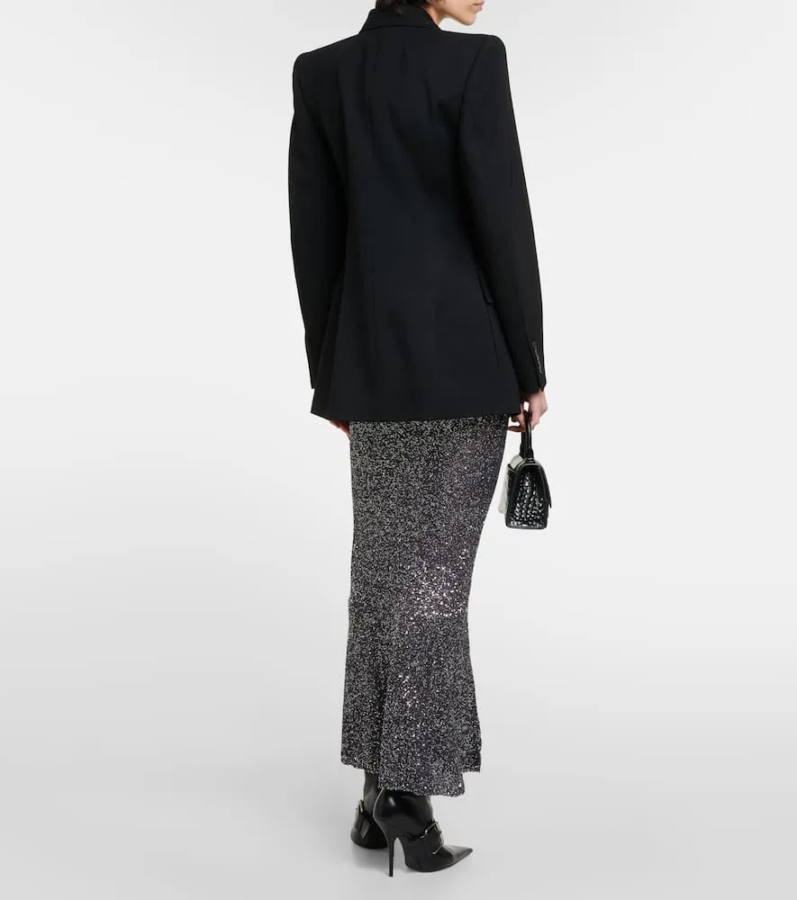 Balenciaga Hourglass wool blazer