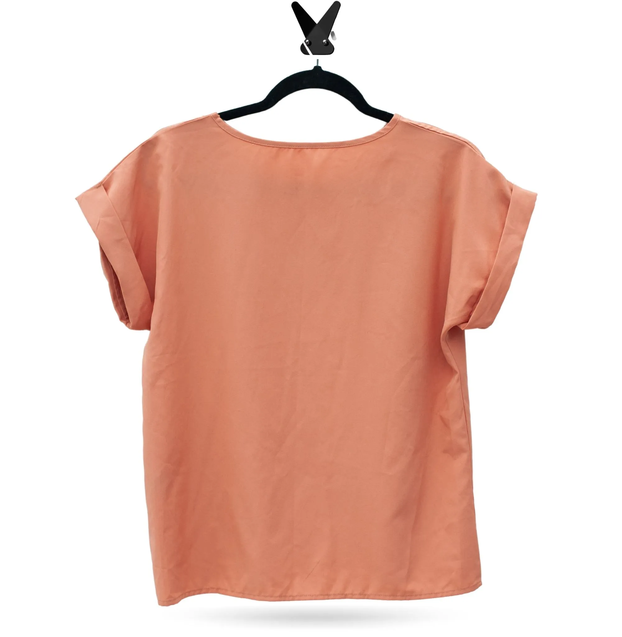 Browns Metallic Peach Rework Top