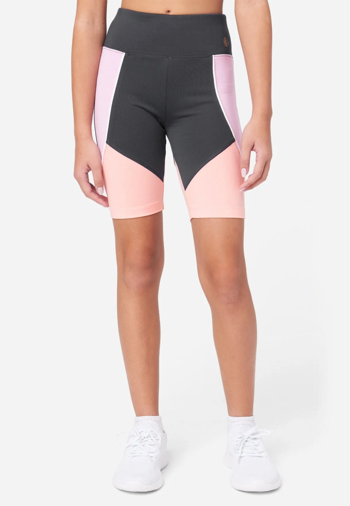 Collection X by Justice Color Block Bike Shorts