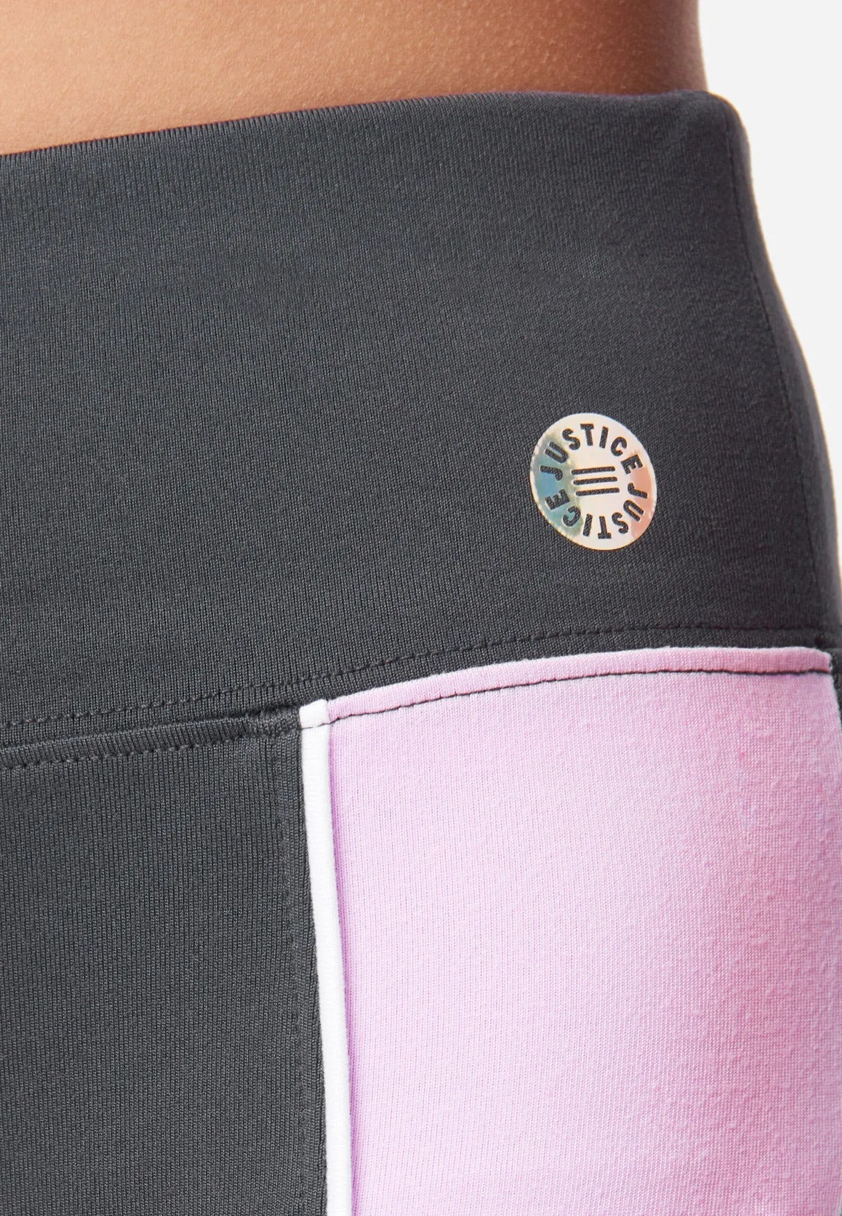 Collection X by Justice Color Block Bike Shorts