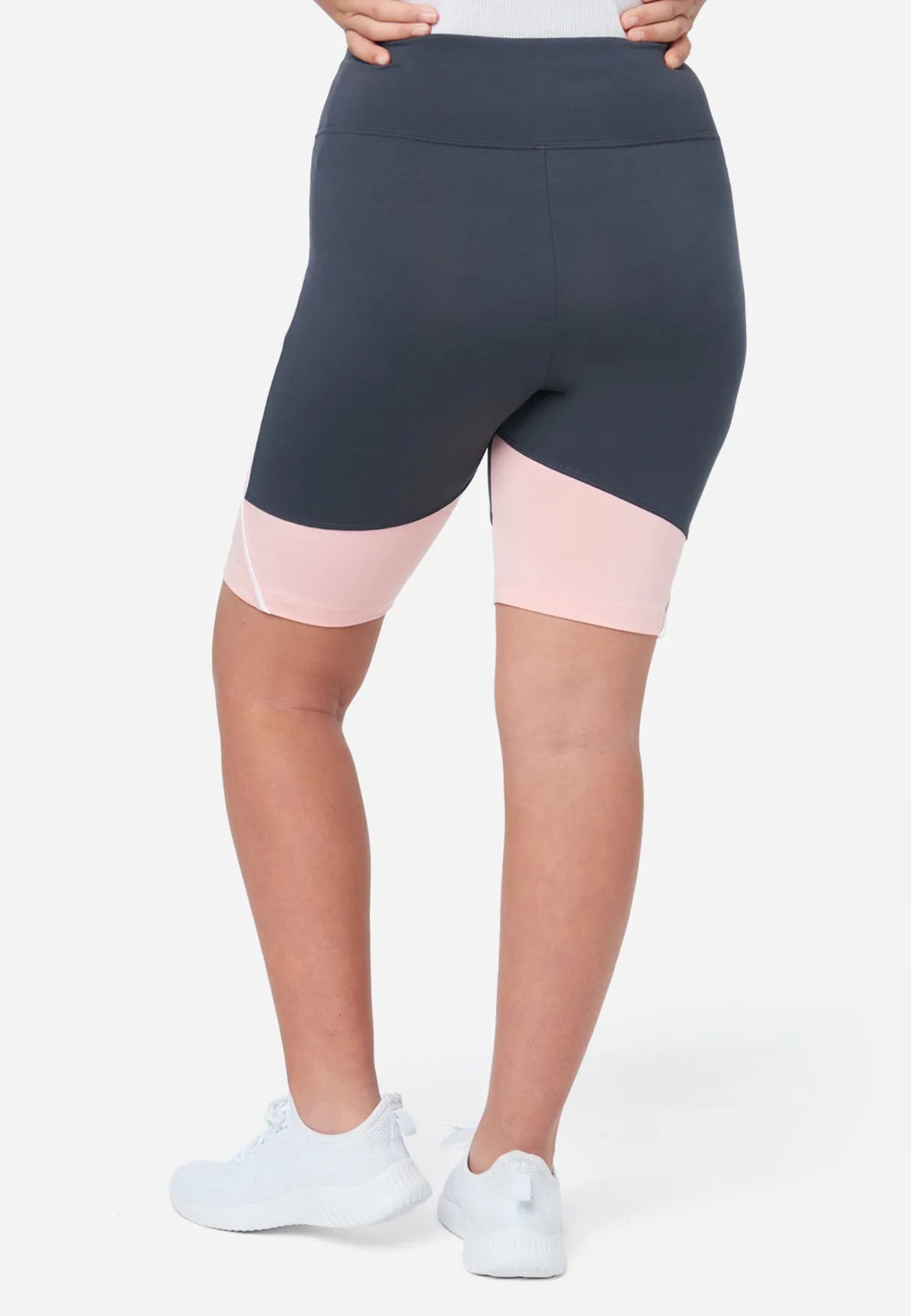 Collection X by Justice Color Block Bike Shorts
