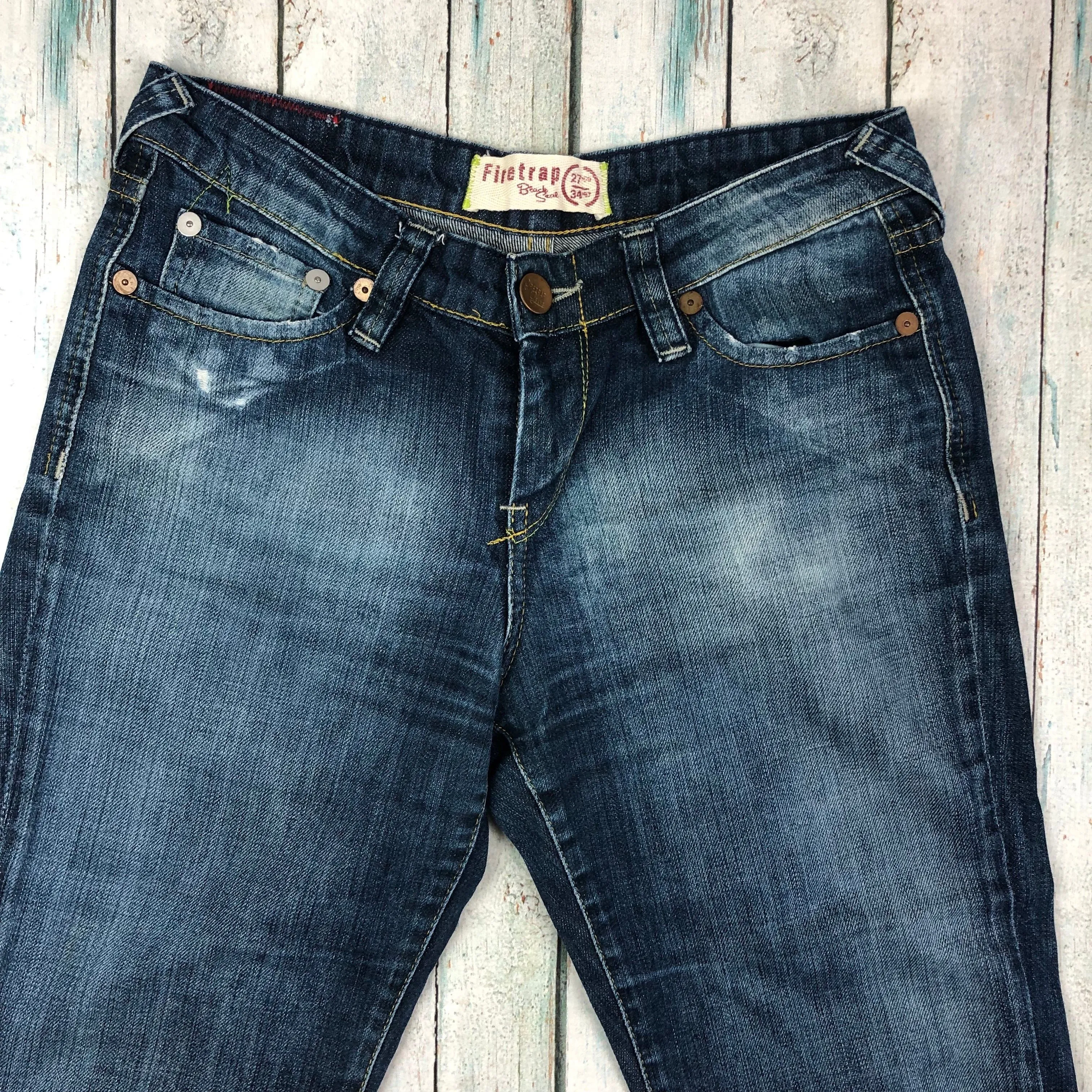 Firetrap Patch 'Slink Plus' Jeans - Size 27