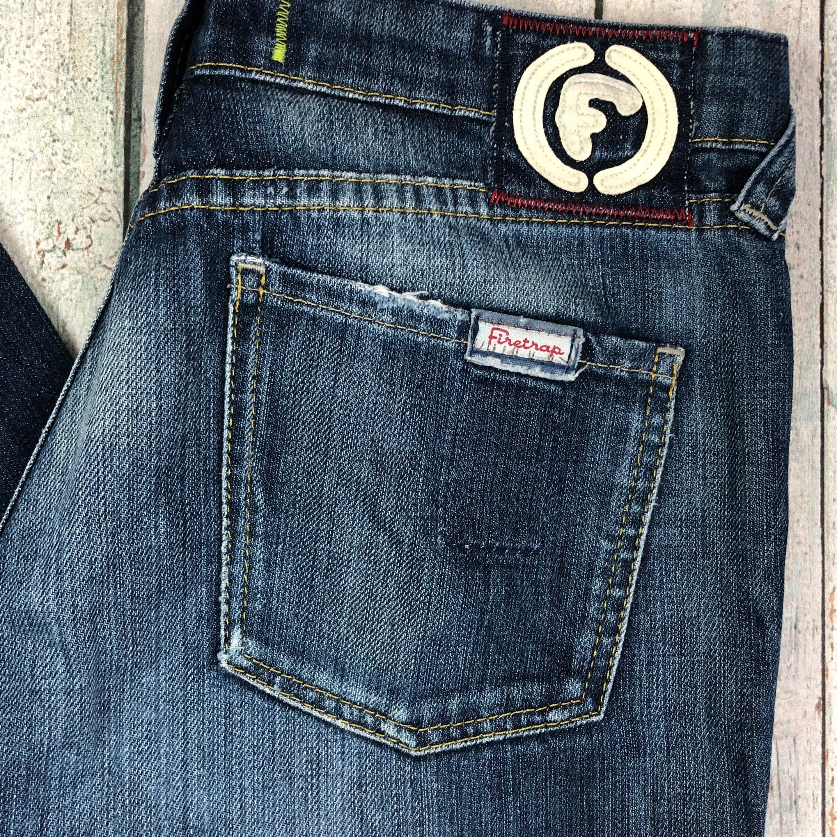 Firetrap Patch 'Slink Plus' Jeans - Size 27