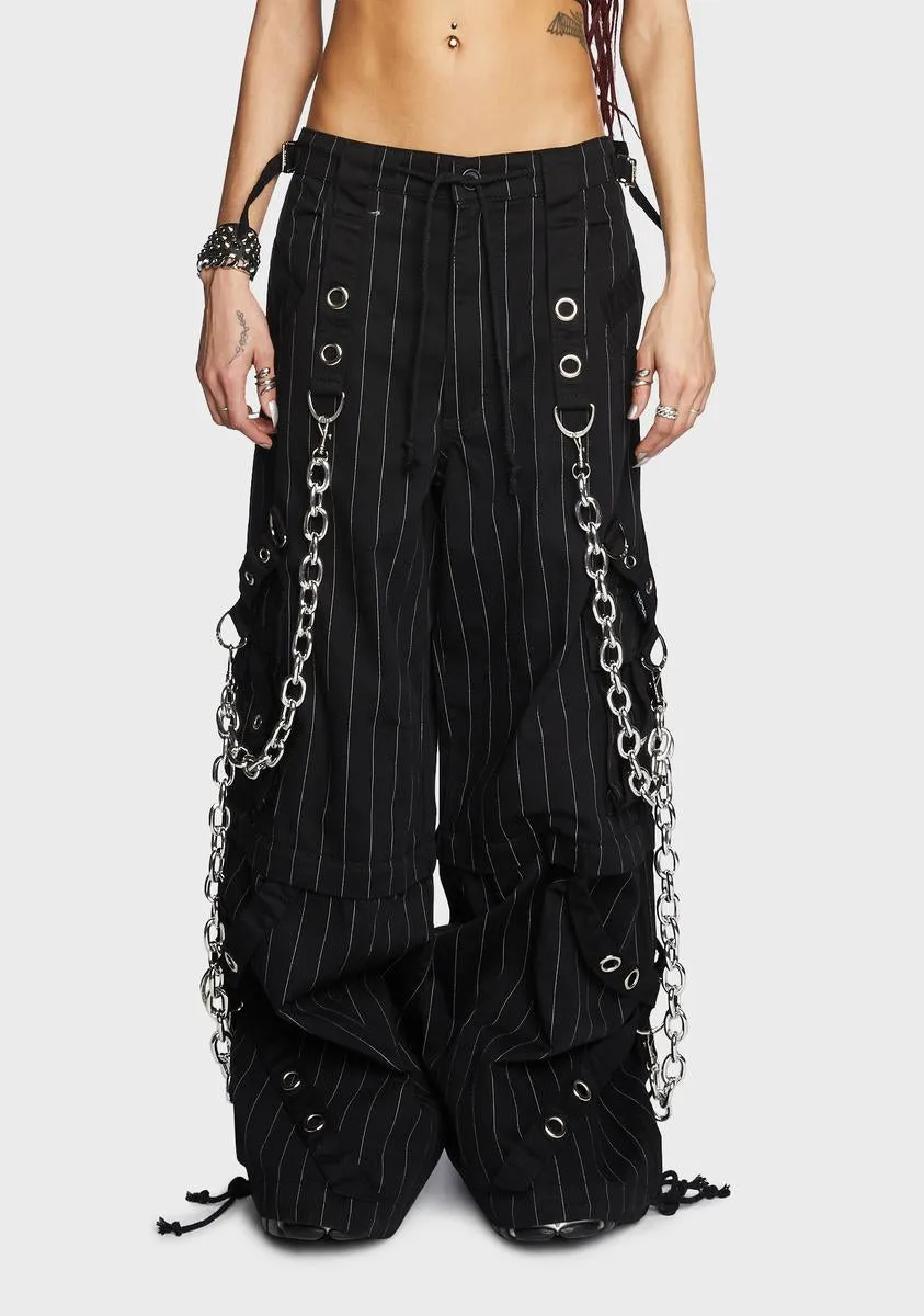 God Father Pinstripe Pants