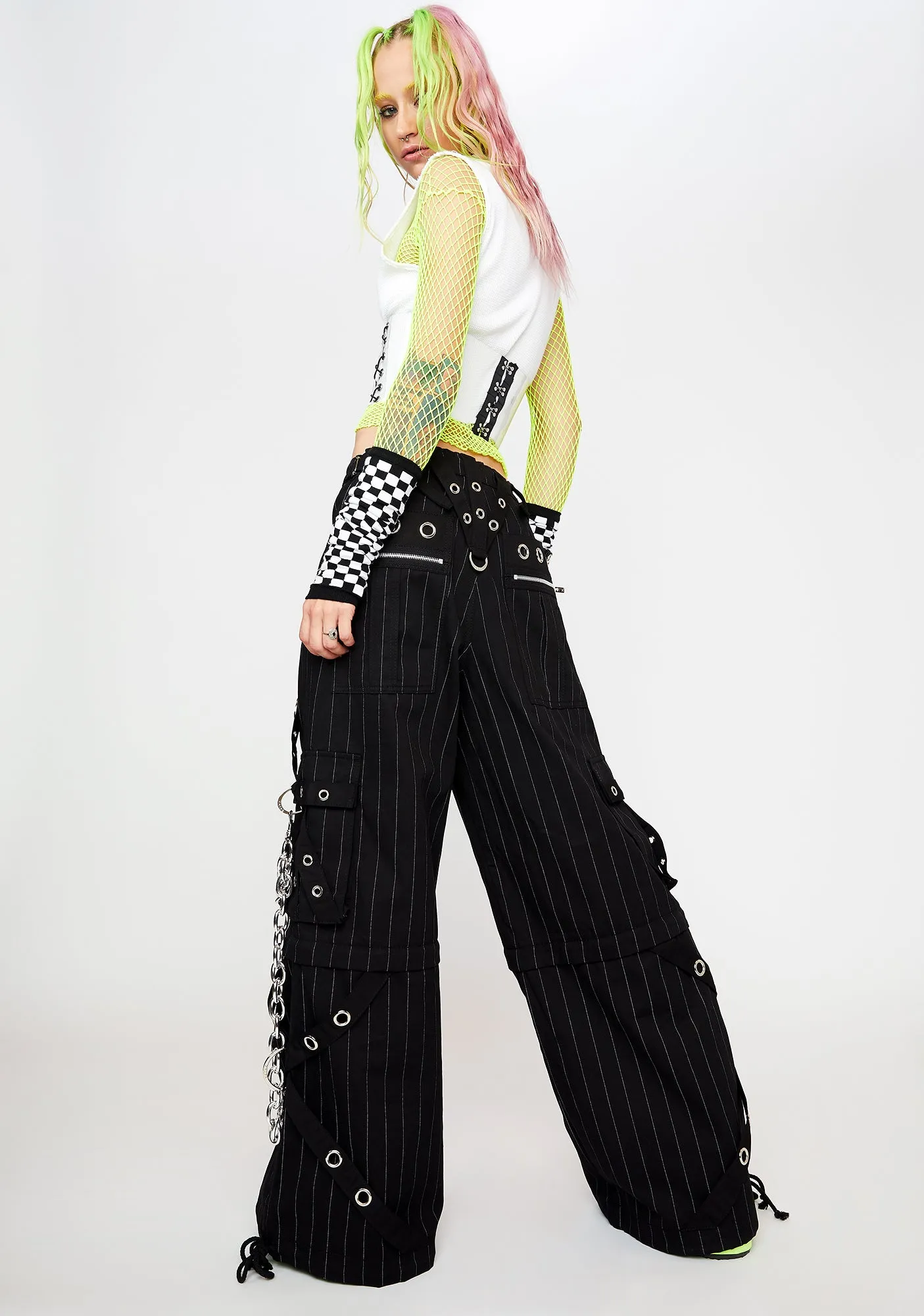 God Father Pinstripe Pants