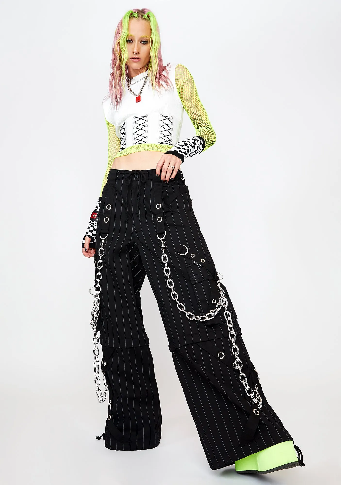 God Father Pinstripe Pants
