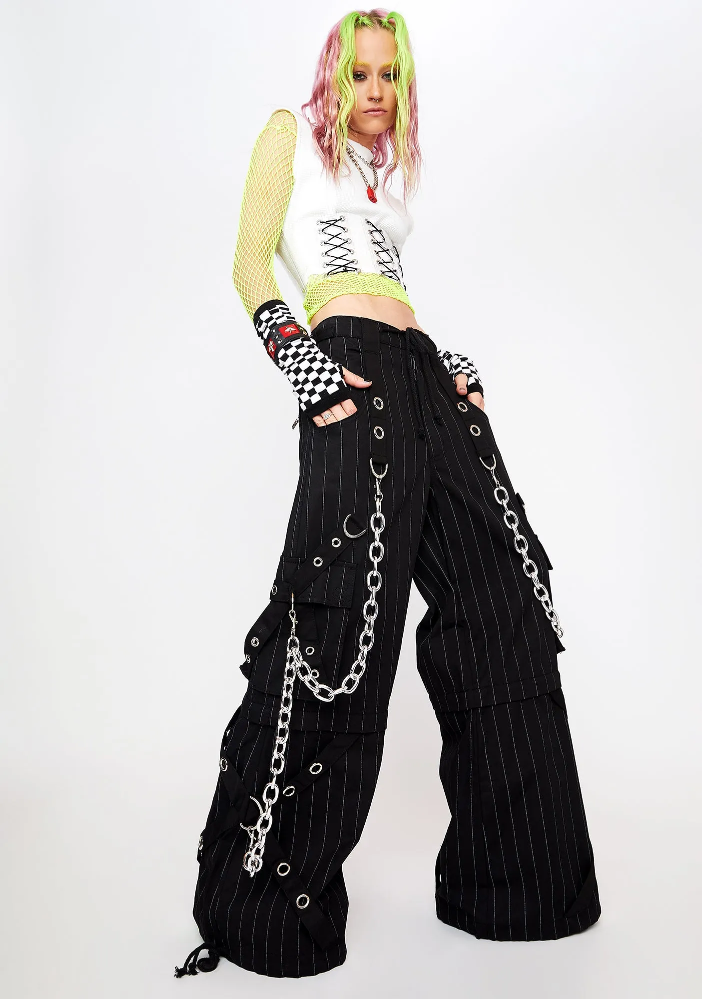 God Father Pinstripe Pants