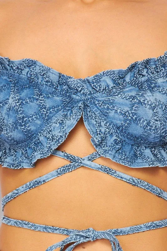 Indie Denim Top