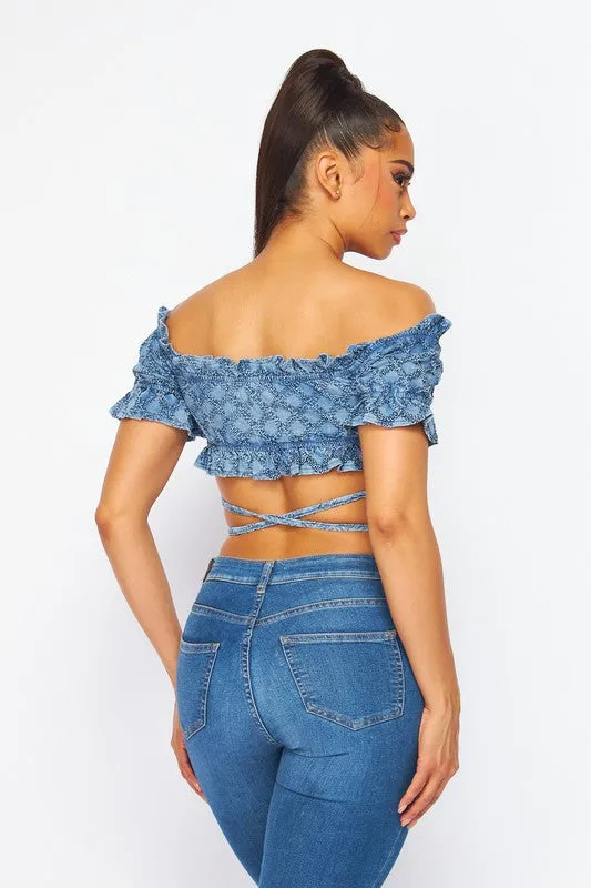 Indie Denim Top