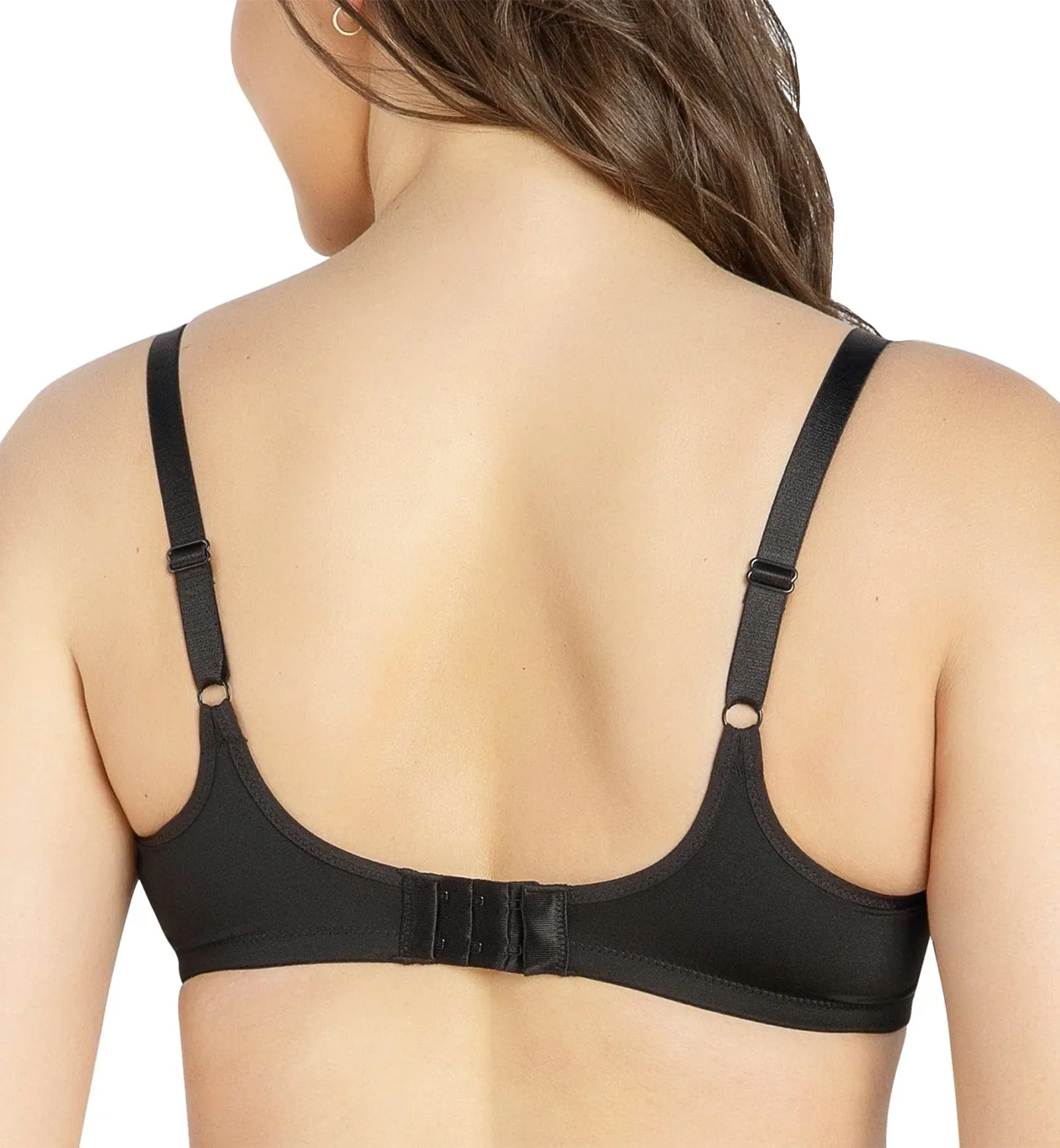 Parfait Pearl Seamless Minimizer Underwire Bra (P60921) - Black