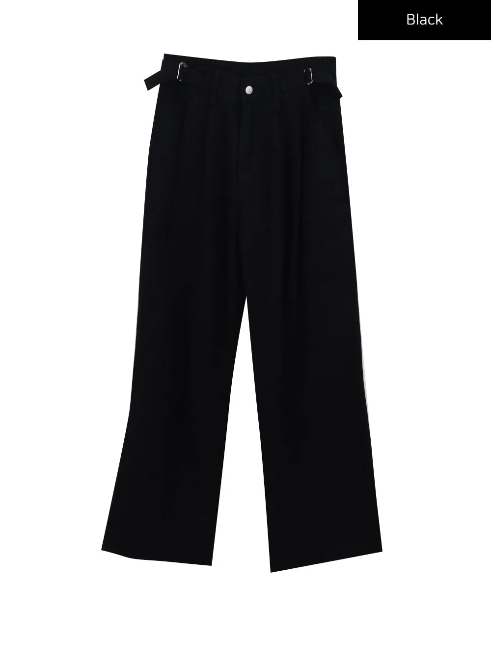 Pintuck Tab Wide Pants IO320