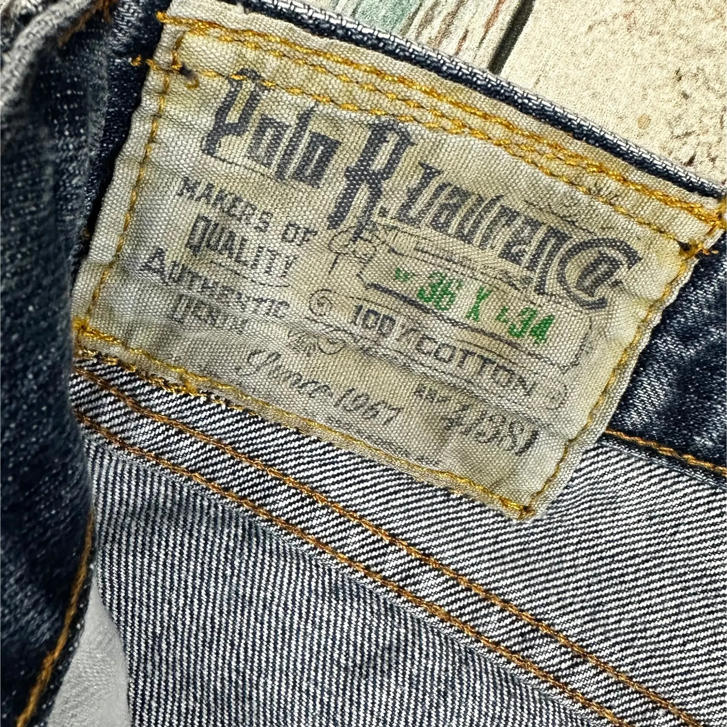 Polo by Ralph Lauren Men's 018 Slim Straight Jeans - Size 36/36