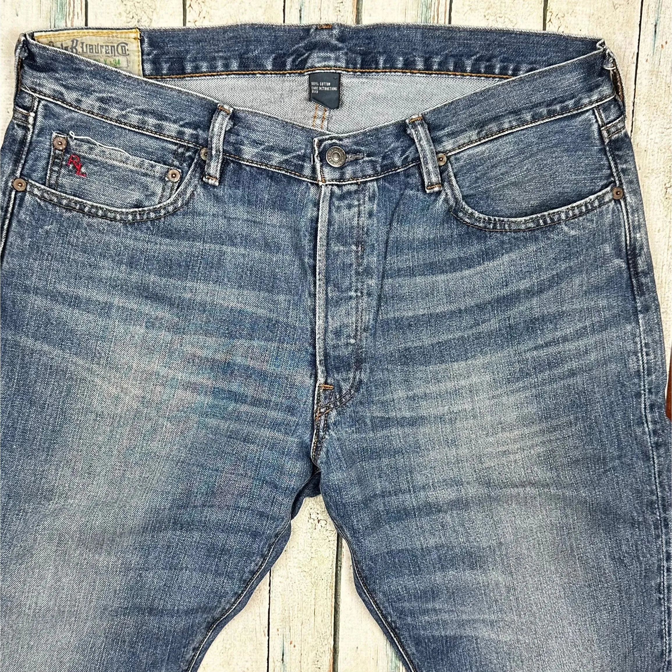 Polo by Ralph Lauren Men's 018 Slim Straight Jeans - Size 36/36