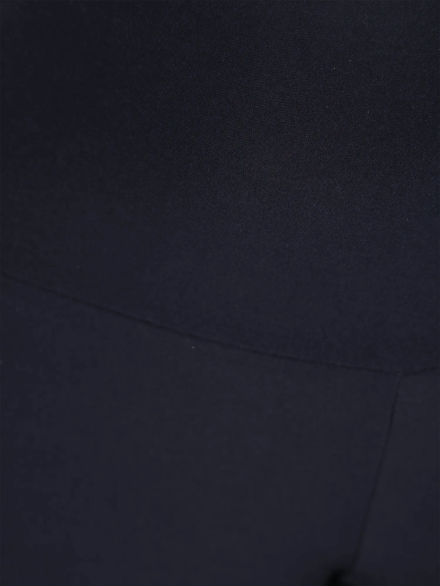 Straight leg blue trousers