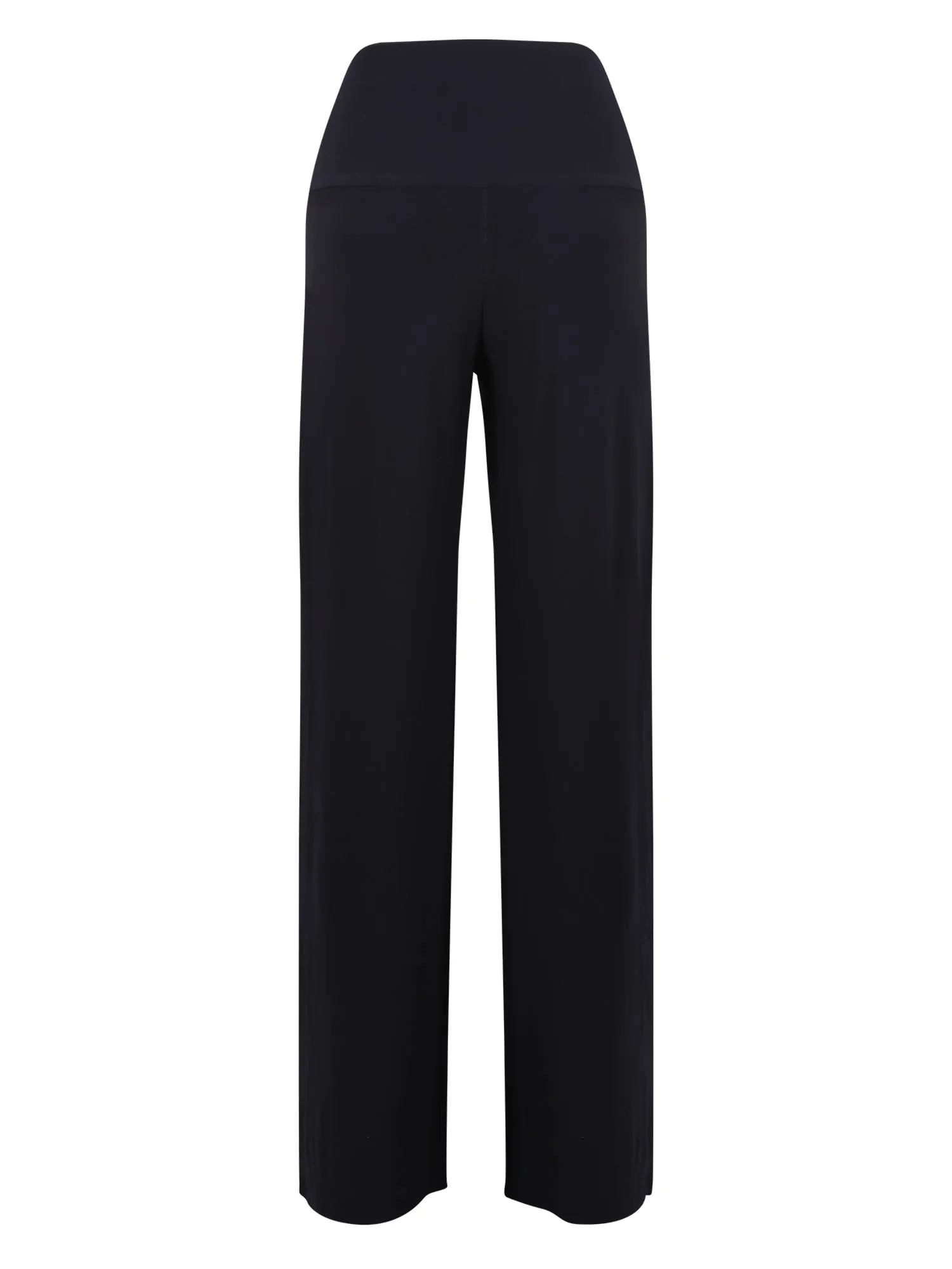 Straight leg blue trousers