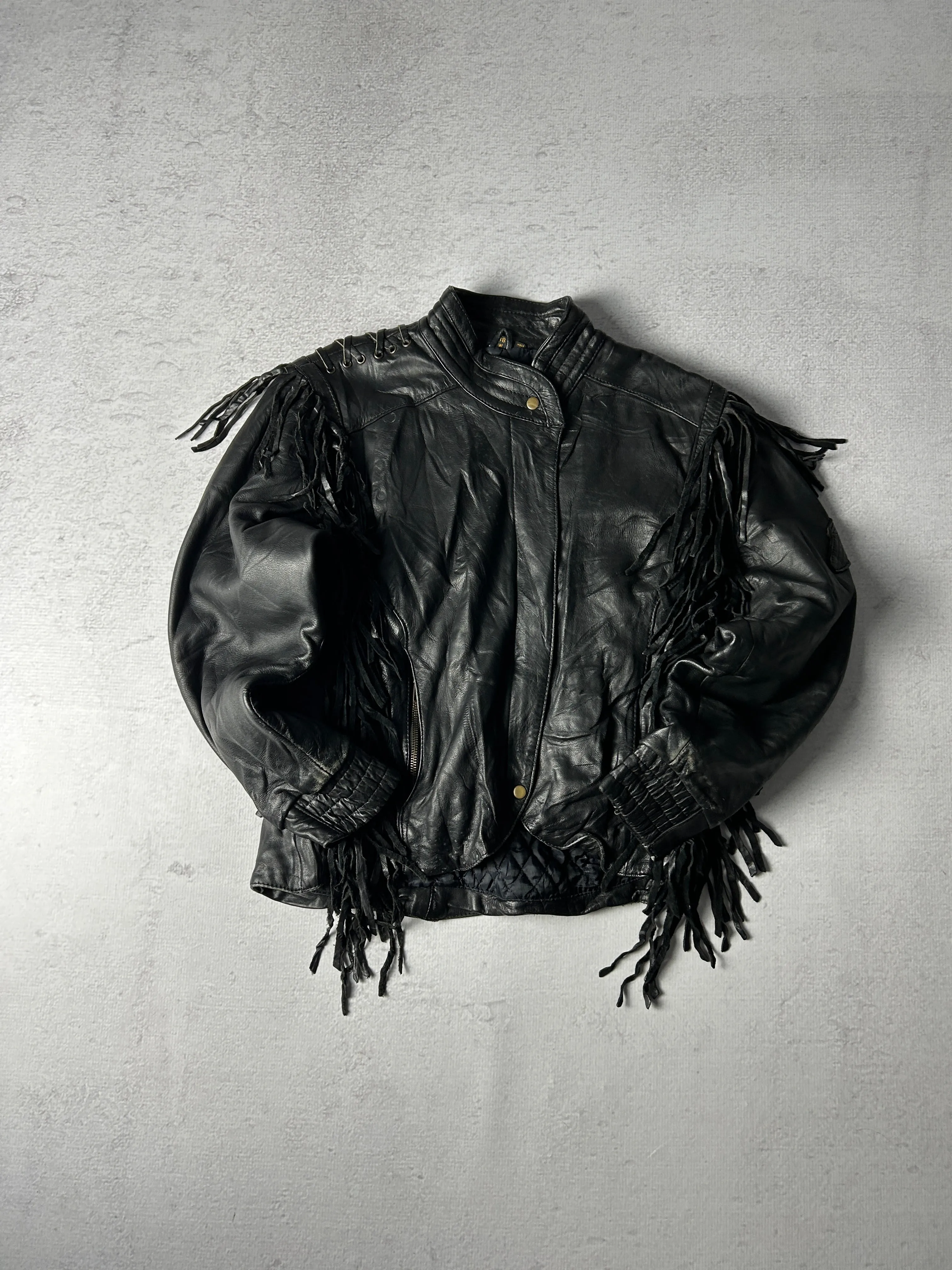 Vintage Leather Jacket - Men's Medium