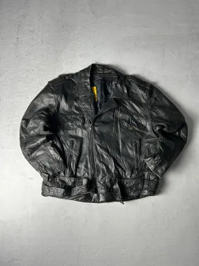 Vintage Leather Jacket - Men's XL